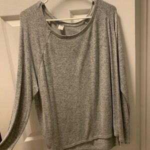 Gray tunic style shirt
